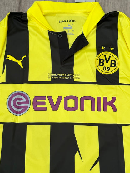 Borussia Dortmund Marco Reus #11 2011/12 Yellow Retro Soccer Jersey Men