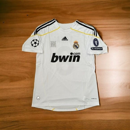 Real Madrid Kaka #8 2009/10 Home White Soccer Jersey Men
