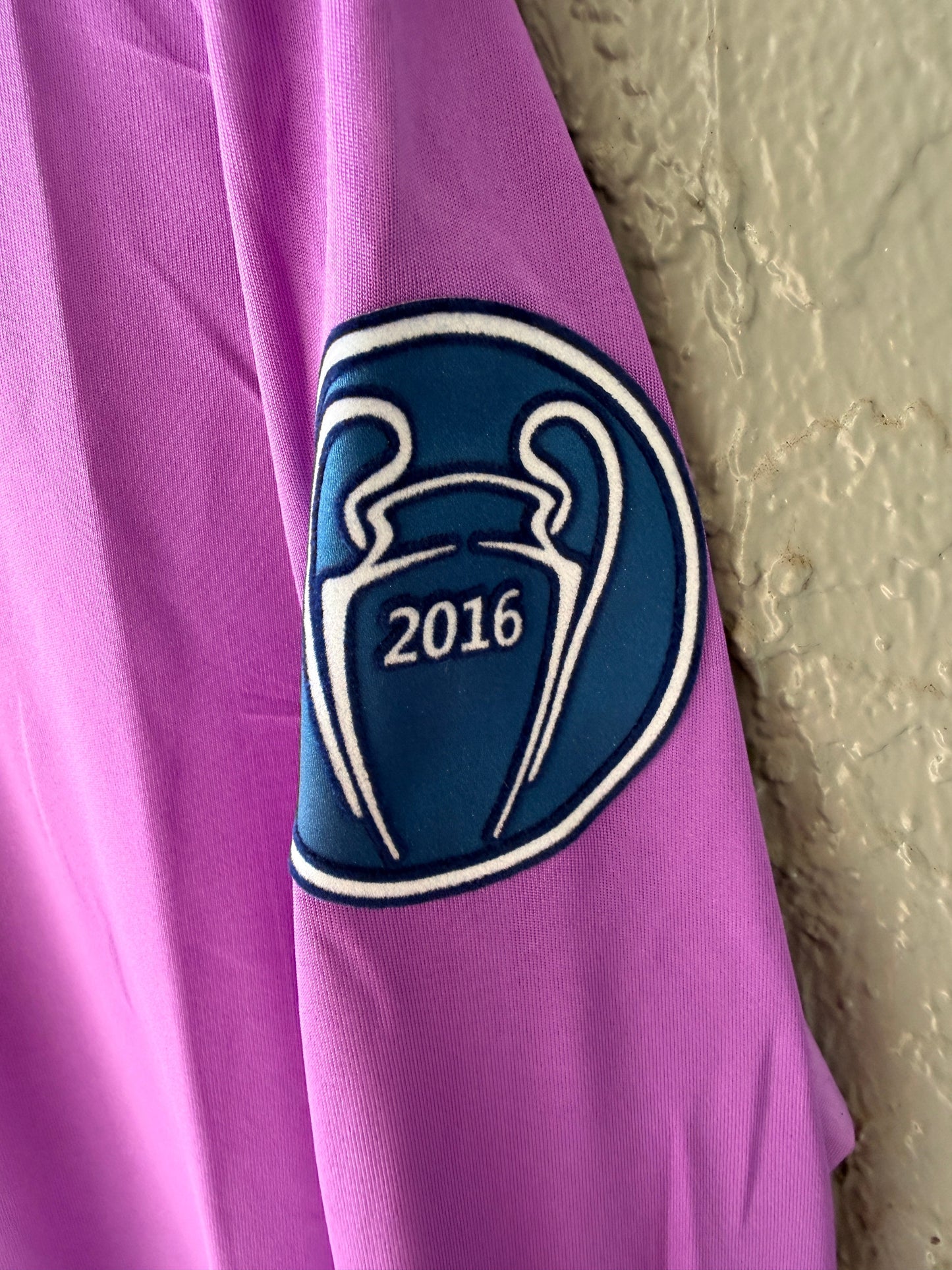 Real Madrid 2017 UCL Final Retro Soccer Jersey – Cristiano Ronaldo #7 – Purple – Men’s