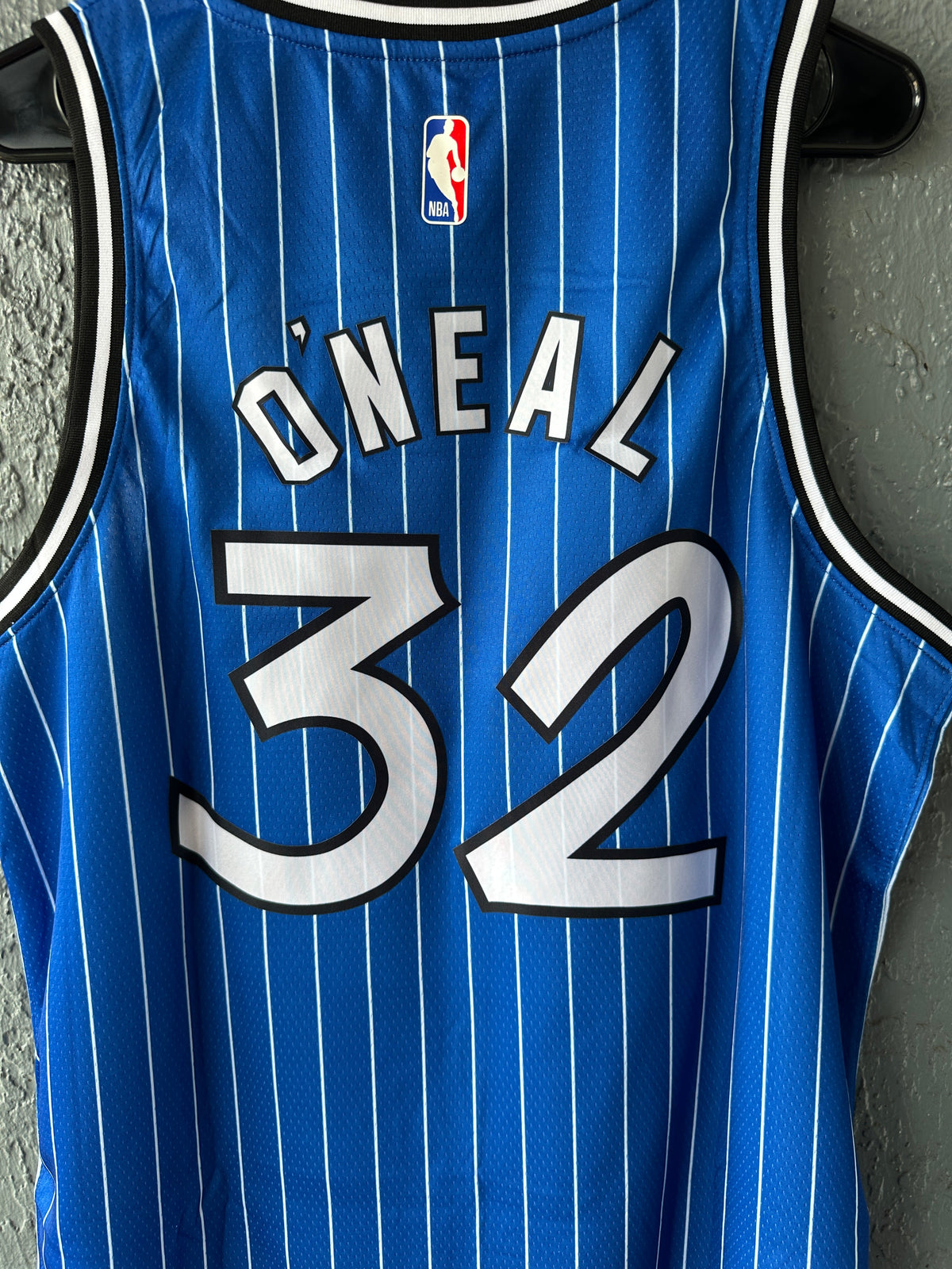 Orlando Shaquille O’Neal #32 Blue Retro Basketball Jersey Men Size