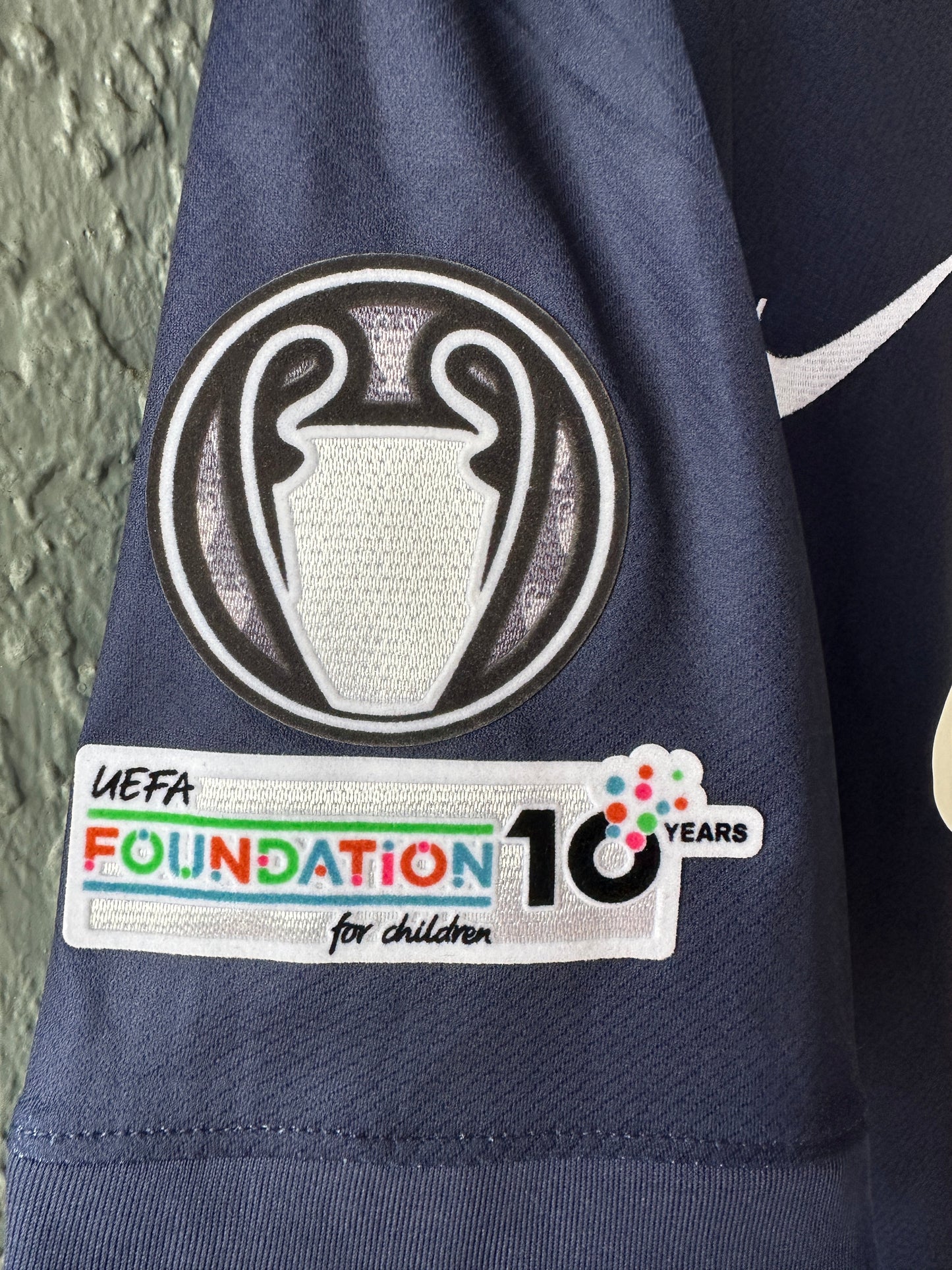 PSG 2024/25 Home Champions Final Soccer Jersey – Kvaratskhelia #7 – Blue – Men’s