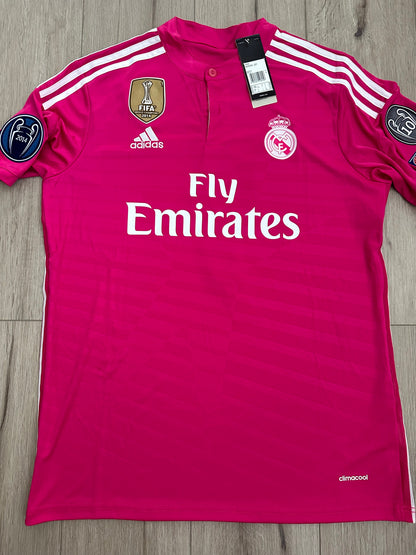 Real Madrid Cristiano Ronaldo #7 2014/15 Pink Away Soccer Jersey Men
