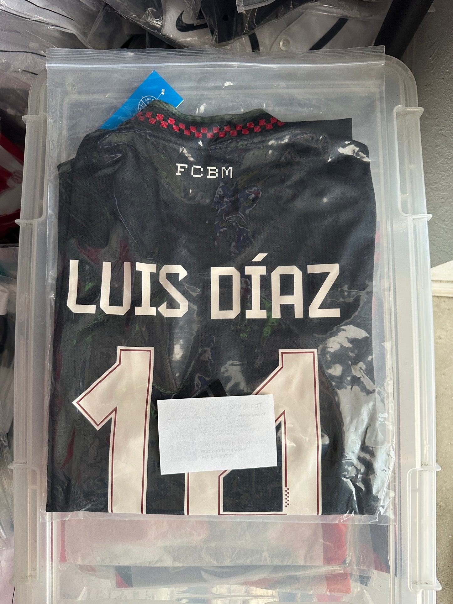 Bayern Munich Jersey Luis Diaz Black Away