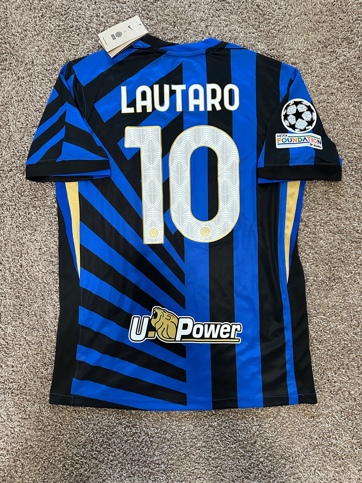 Lautaro Martinez Soccer Jersey Inter Milan Home Blue 2024/25  #10 Shirt men