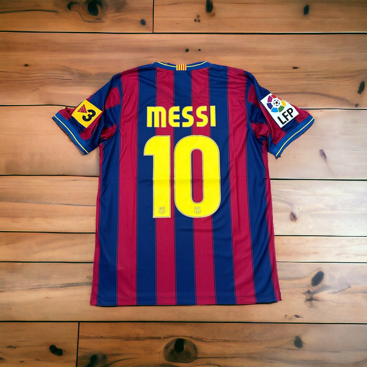Barcelona Retro Jersey 2009/2010 Home Liga UCL – Messi – Men’s