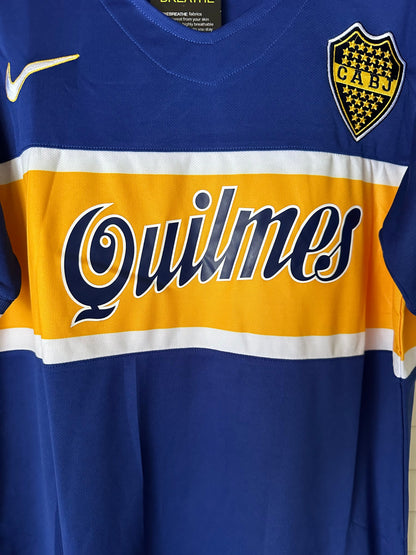 Boca Juniors 1996/97 Home Retro Soccer Jersey – Maradona #10 – Blue – Men’s