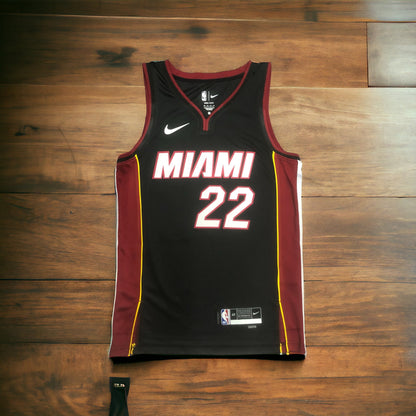 Miami Jimmy Butler #22 Black Basketball Jersey Men Plus Size