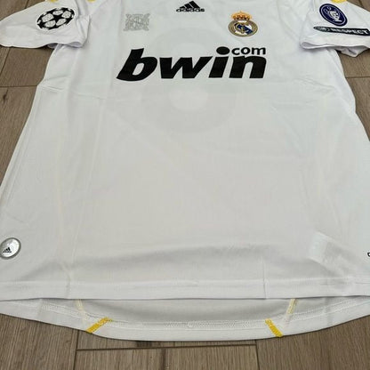 Real Madrid Kaka #8 2009/10 Home White Soccer Jersey Men