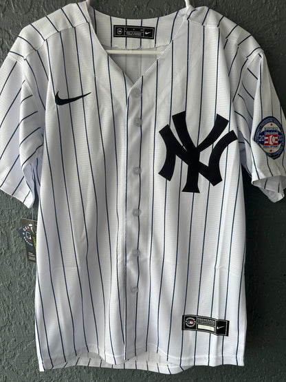 New York Yankees Derek Jeter #2 White Player Version Baseball Jersey Men