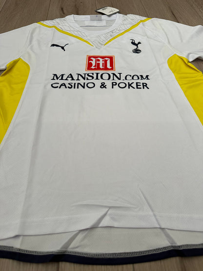 Tottenham 2009/10 Home Retro Soccer Jersey – Luka Modric #14 – White – Men’s