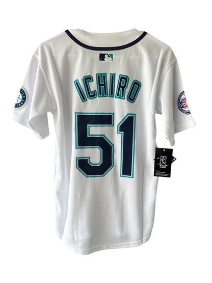 Seattle Mariners Ichiro Suzuki #51 Baseball Jersey – Classic Throwback – Men