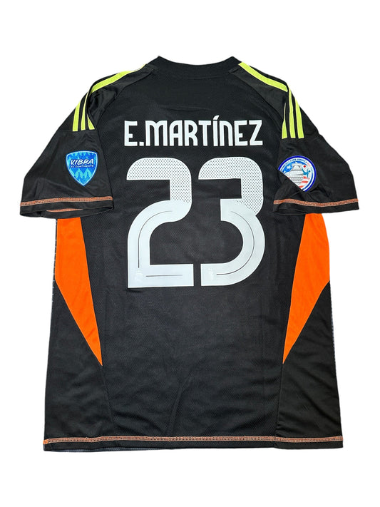 Argentina 2024 Dibu Martinez #23 Jersey Final America Cup Green Men size