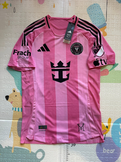 Inter Miami Messi #10 2025 Home Pink Soccer Jersey Men