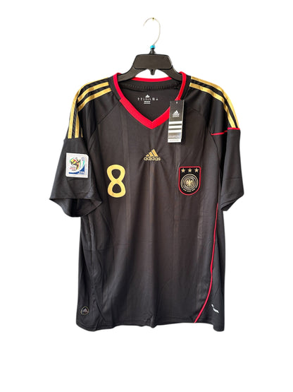 Germany Retro Jersey 2010 World Cup Away Black – Mesut Ozil #8 – Men’s