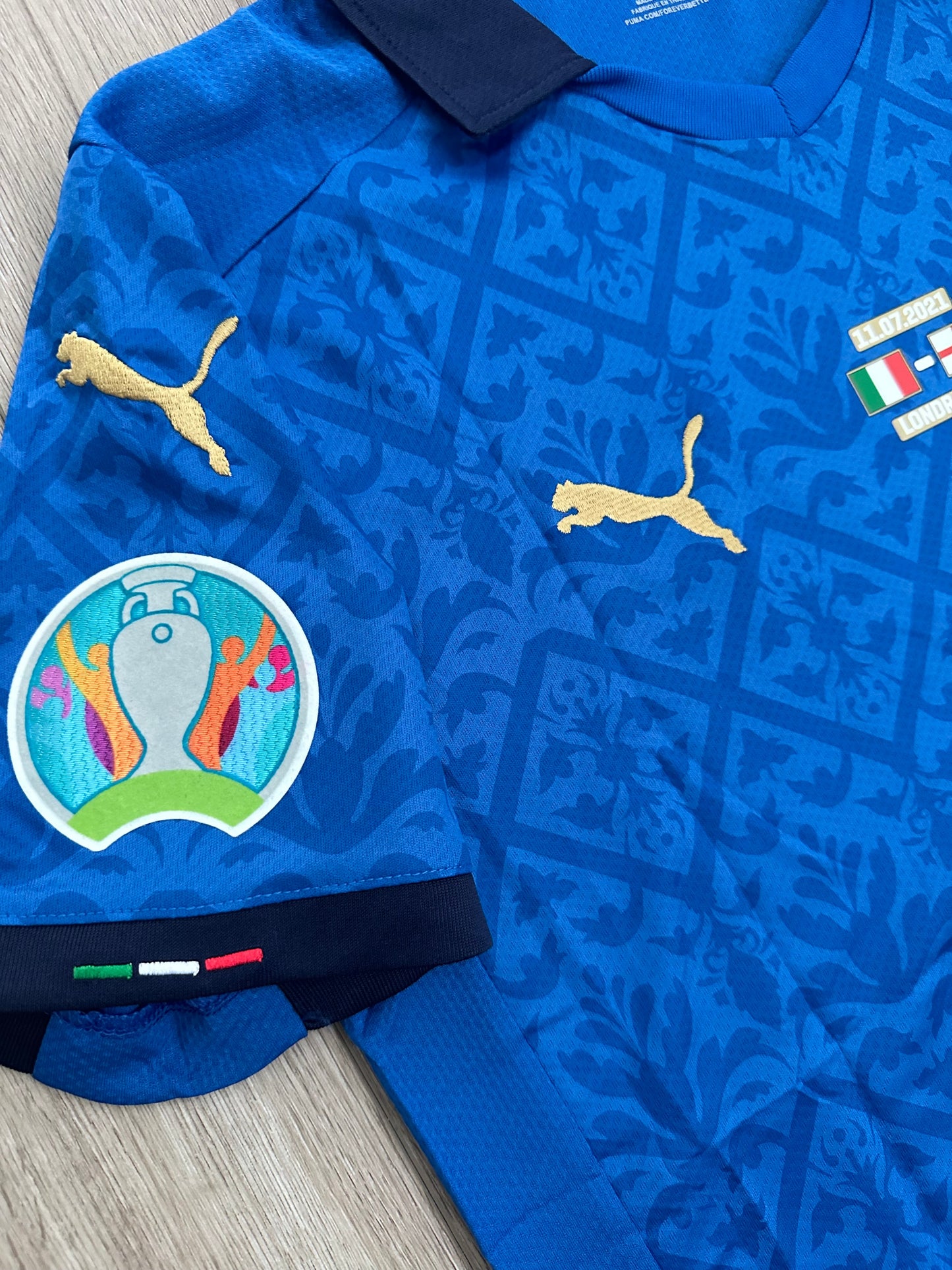Italy 2021 Euro Final Soccer Jersey – Leonardo Bonucci #19 – Home – Men’s