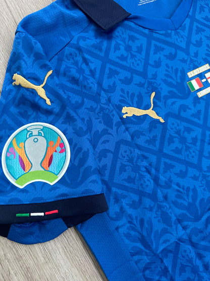 Italy 2021 Euro Final Soccer Jersey – Leonardo Bonucci #19 – Home – Men’s