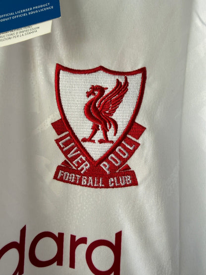 Liverpool Szoboszlai #8 2026/27 Away White Soccer Jersey Fan Version Men Size
