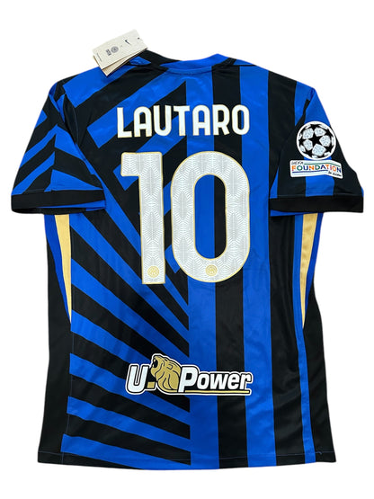 Lautaro Martinez Soccer Jersey Inter Milan Home Blue 2024/25  #10 Shirt men