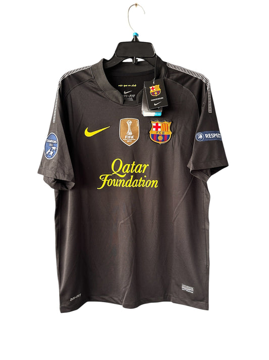 Barcelona Retro Jersey 2011/12 Away Black UCL – Lionel Messi #10 – Men’s