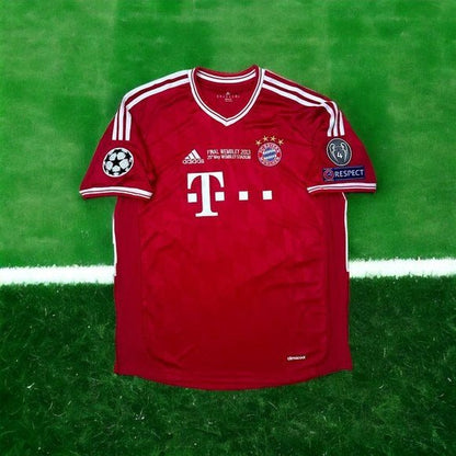 Bayern Munich Thomas Muller #25 Red Soccer Jersey Final 2013