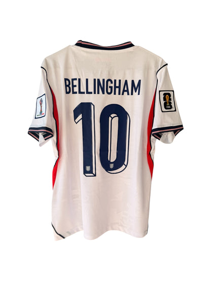 England 2026 Home Soccer Jersey – Jude Bellingham – White – Men’s