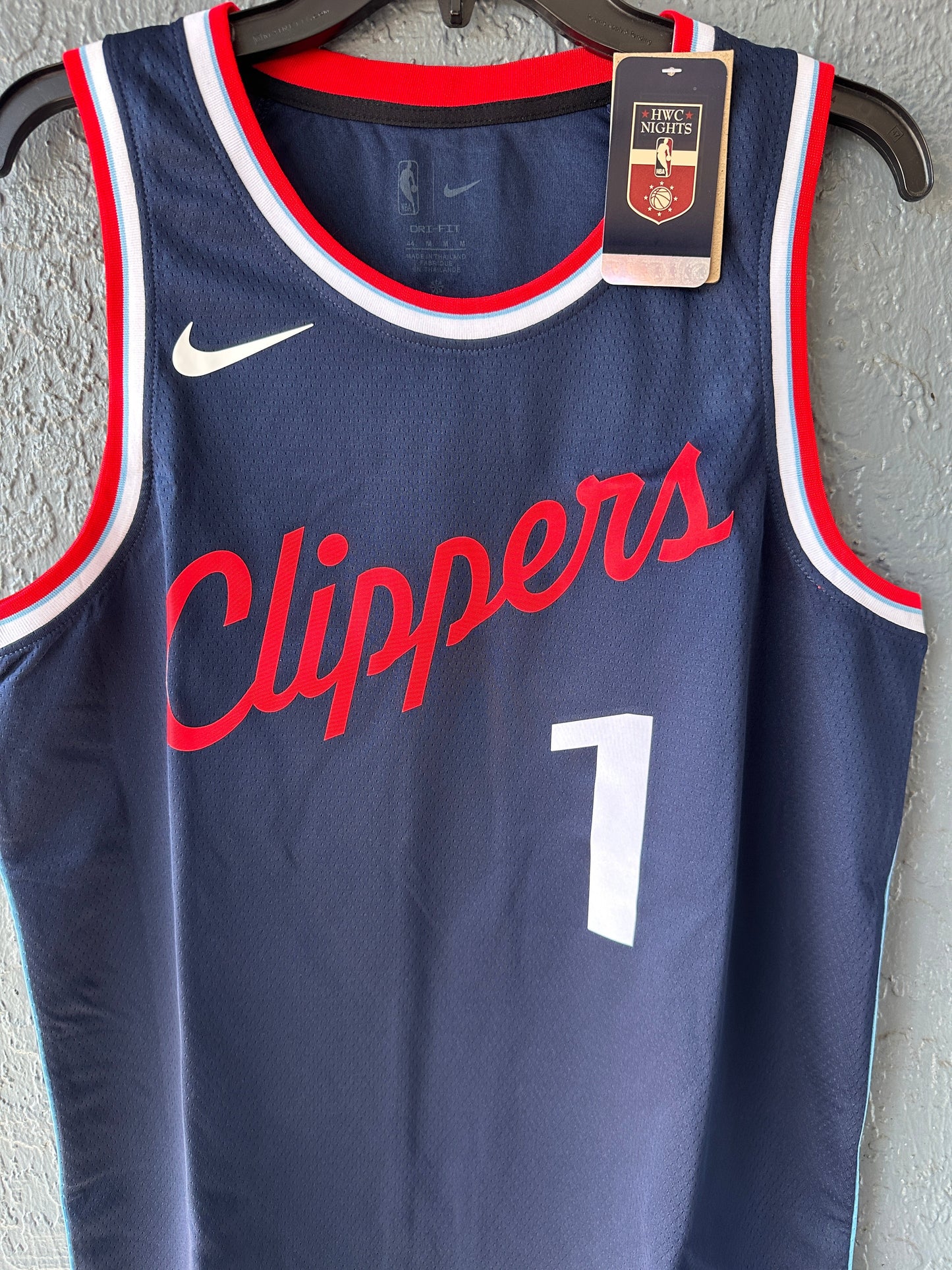 Los Angeles James Harden 2024/25 Icon Basketball Jersey Navy Men Size
