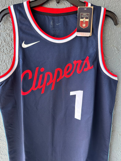 Los Angeles James Harden 2024/25 Icon Basketball Jersey Navy Men Size