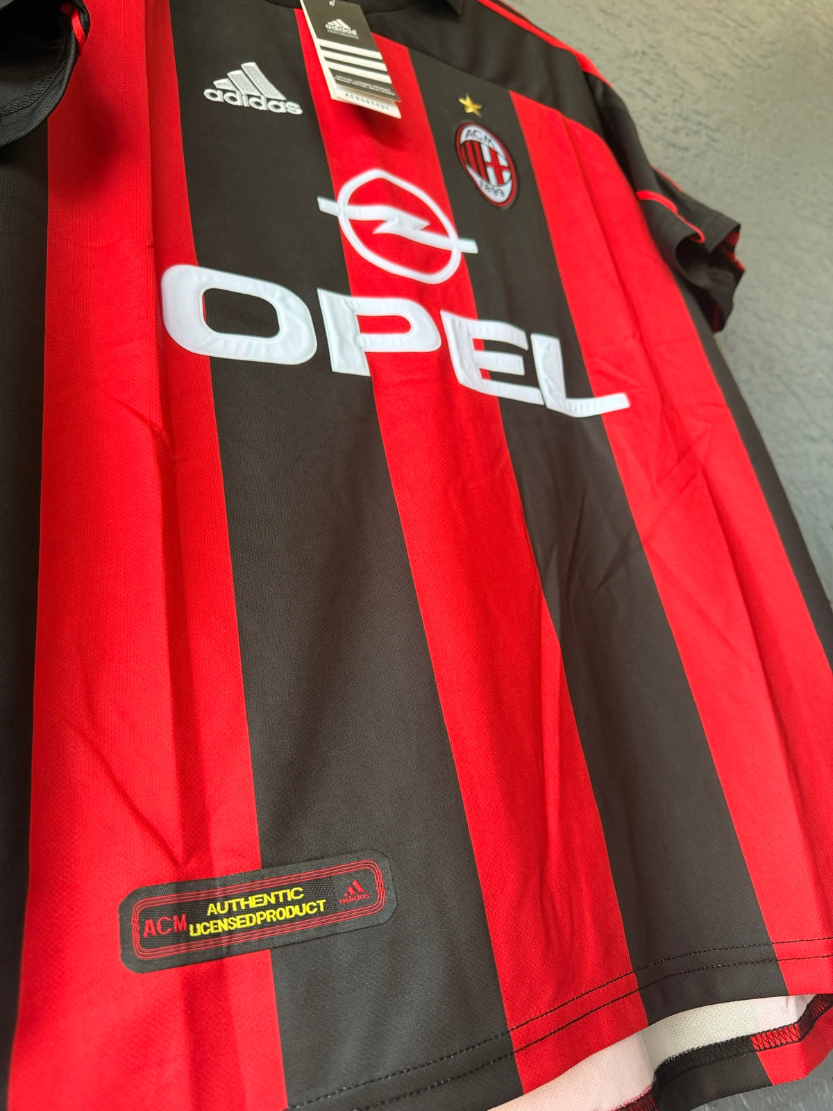 Milan 2000/01 Soccer Jersey Paolo Maldini Retro Men Size