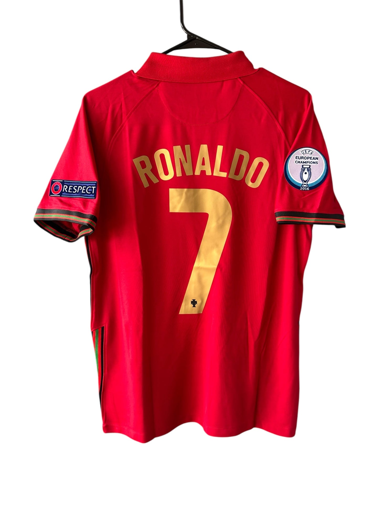 Portugal Cristiano Ronaldo #7 2020 Home Soccer Jersey Men Size