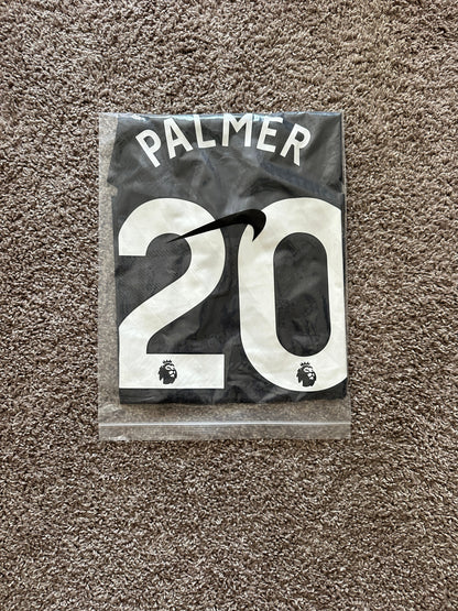 Chelsea Cole Palmer 2024/25 Soccer Jersey Black Men size Player Version