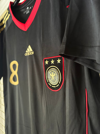 Germany Retro Jersey 2010 World Cup Away Black – Mesut Ozil #8 – Men’s