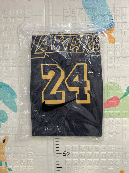 Los Angeles Kobe Bryant #24 Black Gold Basketball Jersey Men Size