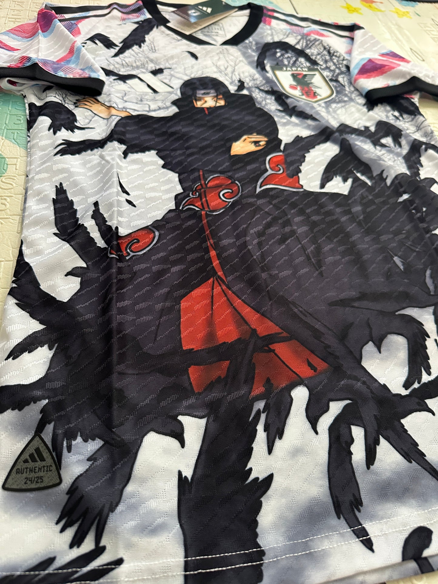 Japan Anime Jersey Player Version 2022 White Itachi Uchiha