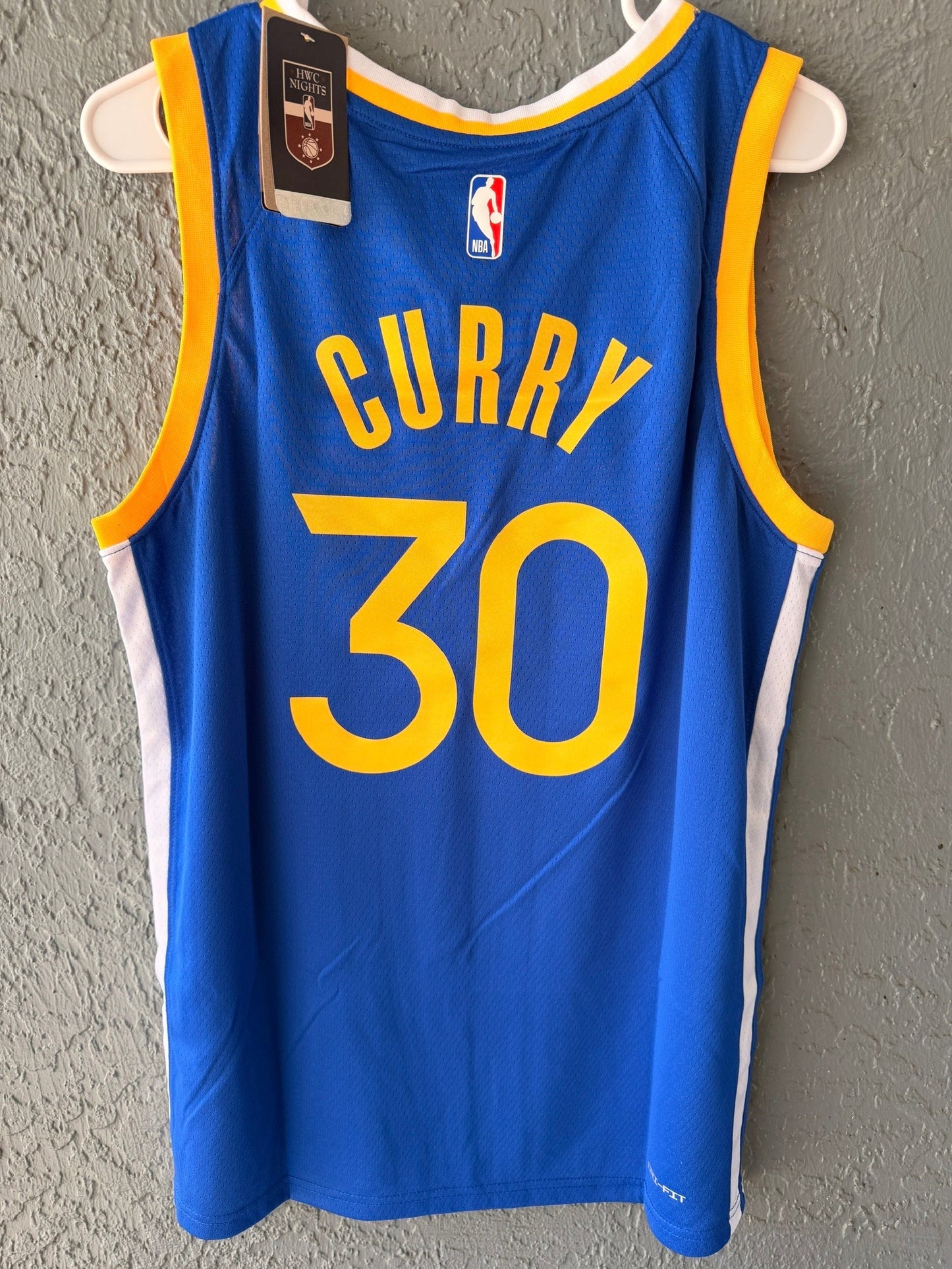 Warriors Stephen Curry #30 Blue Basketball Jersey Men