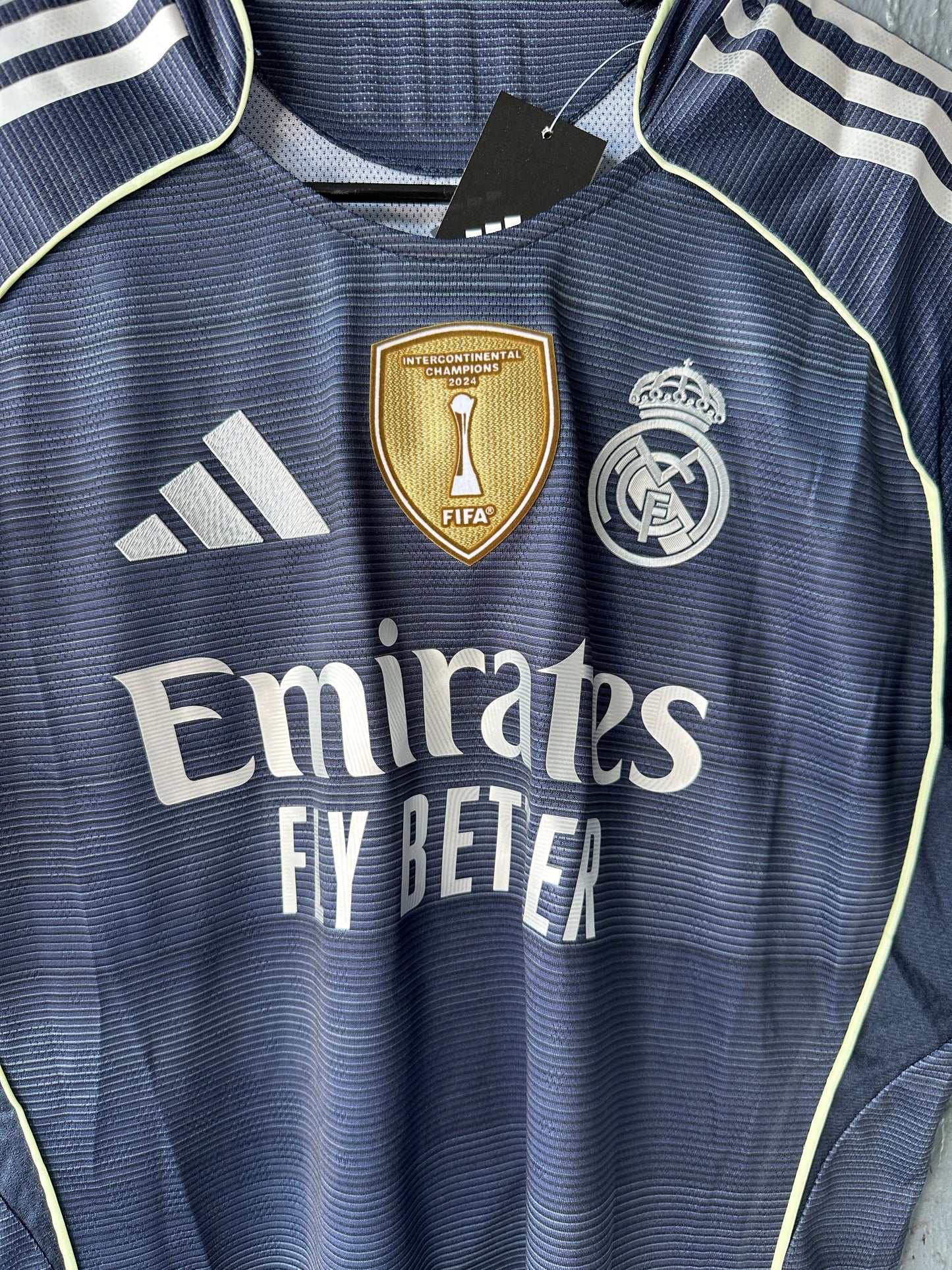 Real Madrid Bellingham 2025/26 Jersey Away Player Version