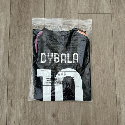 Juventus Dybala #21 2021/22 Black Away Soccer Jersey Men