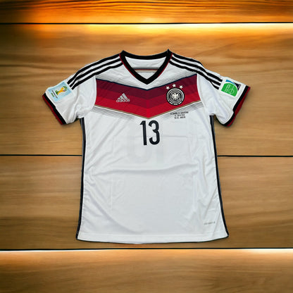 Germany 2014 Home Retro Soccer Jersey – Thomas Muller #13 – World Cup – Men’s
