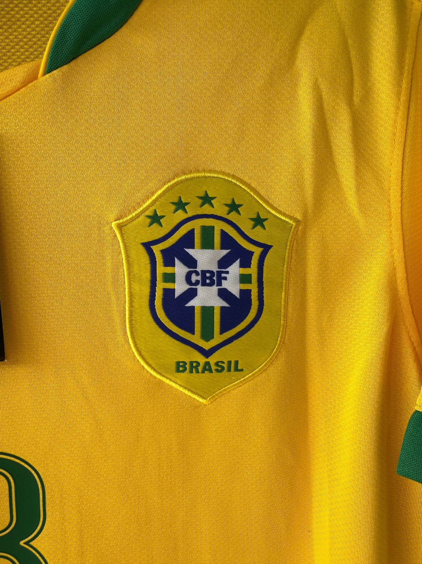 Brazil Soccer Jersey 2006 World Cup Home Yellow – Kaka #8 – Men’s