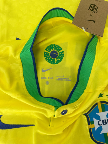 Brazil 2023 Home Soccer Jersey – Neymar Jr. #10 – Yellow – Men’s