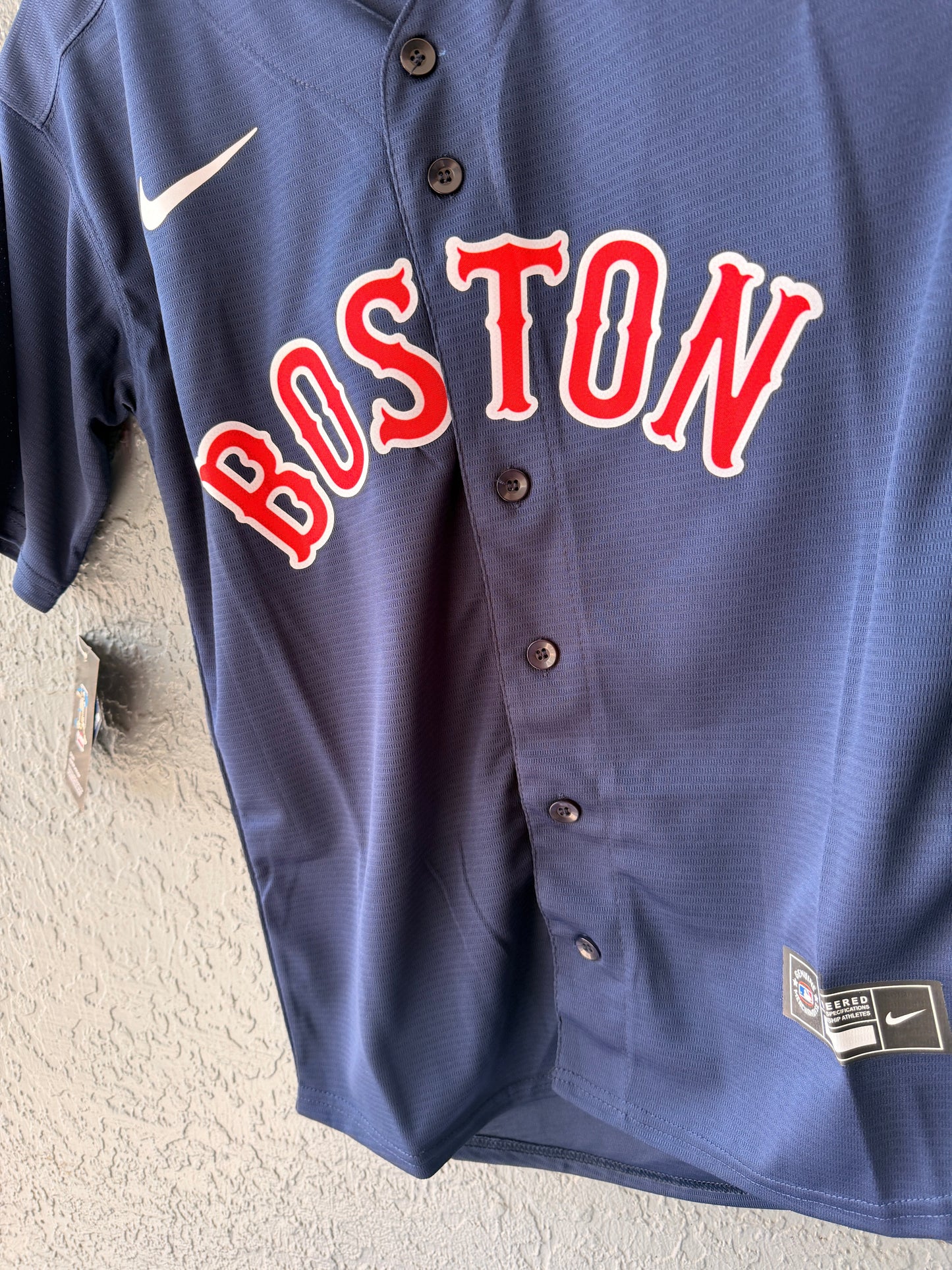Boston Red Sox David Ortiz #34 Baseball Jersey Navy Men Size T-shirt