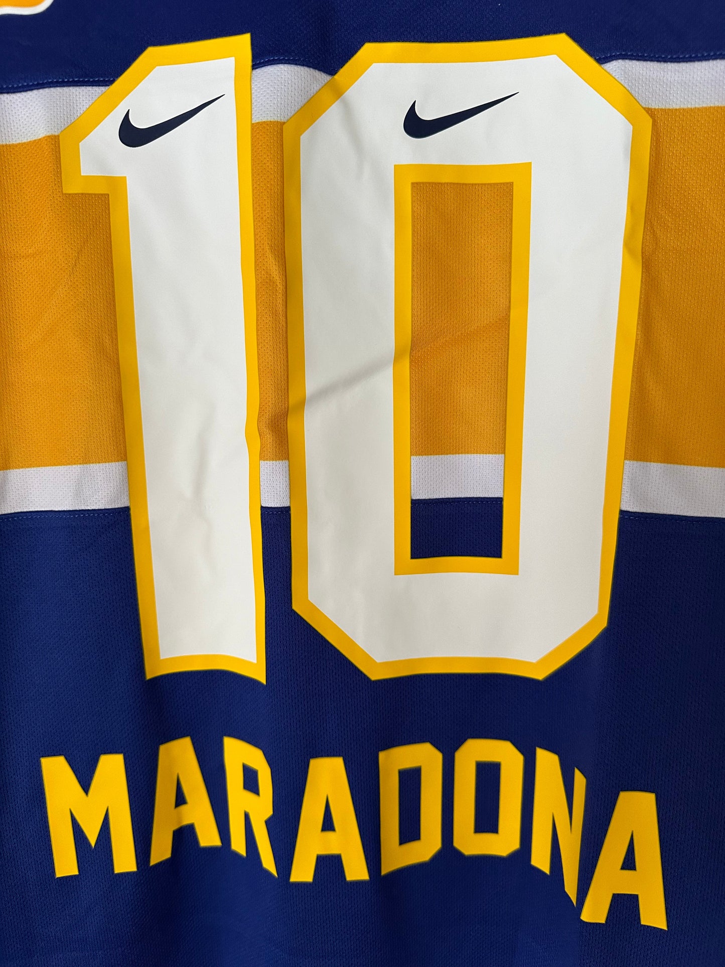 Boca Juniors 1996/97 Home Retro Soccer Jersey – Maradona #10 – Blue – Men’s