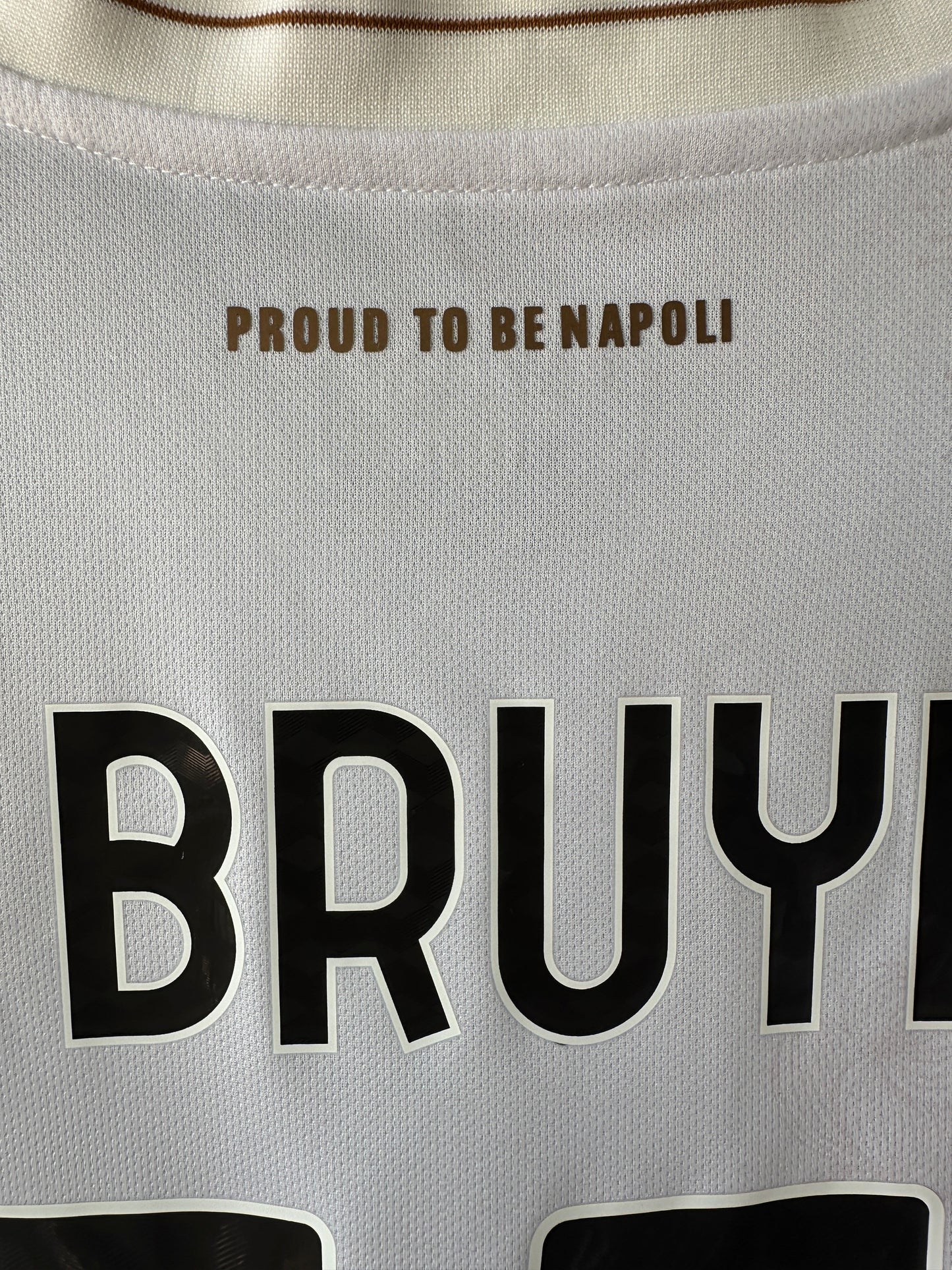 Napoli De Bruyne Soccer Jersey Away 2025/2026 Calcio
