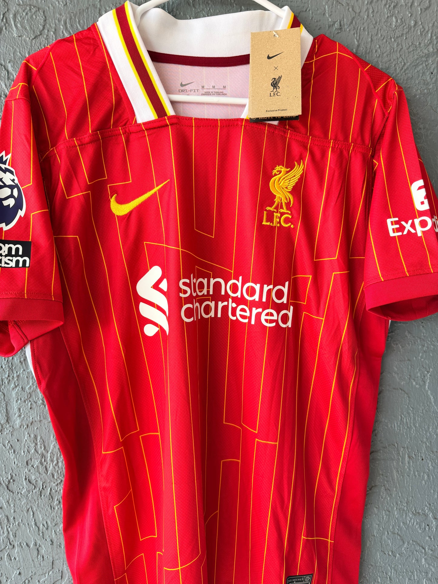 Liverpool 2024/25 Home Soccer Jersey – Diogo Jota #20 – Red – Men’s