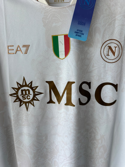 Napoli De Bruyne Soccer Jersey Away 2025/2026 Calcio