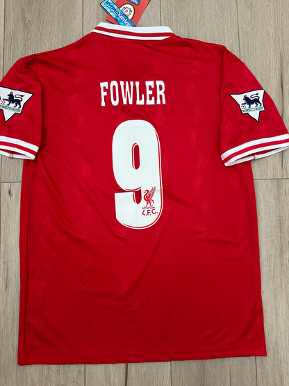 Liverpool Retro 96/97 Robbie Fowler #23 Red Soccer Jersey Men
