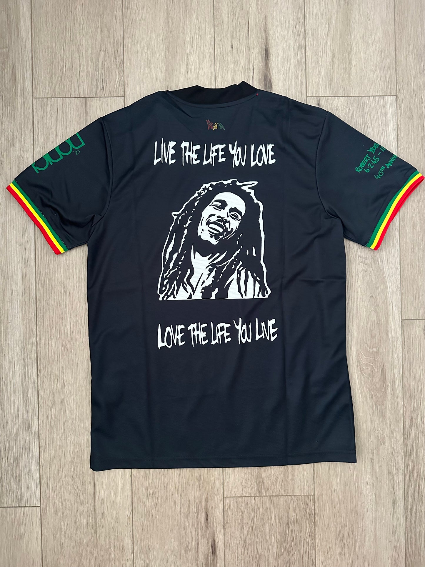 Ajax Bob Marley Special Edition Black Soccer Jersey Men