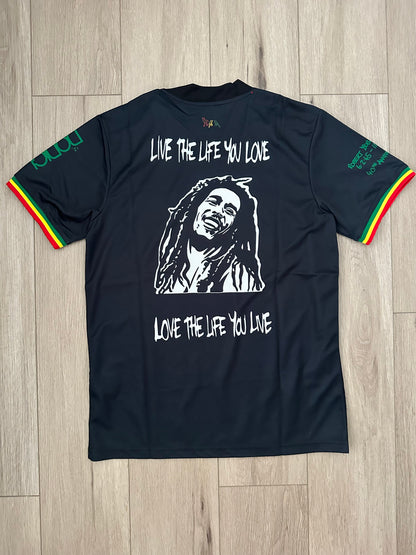 Ajax Bob Marley Special Edition Black Soccer Jersey Men