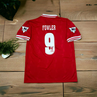 Liverpool Retro 96/97 Robbie Fowler #23 Red Soccer Jersey Men