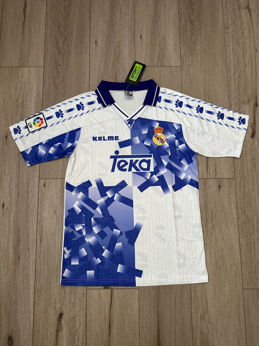 Real Madrid Raul Jersey Retro White