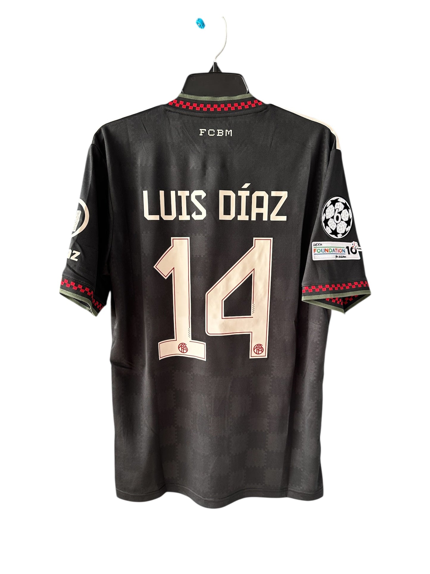 Bayern Munich Jersey Luis Diaz Black Away